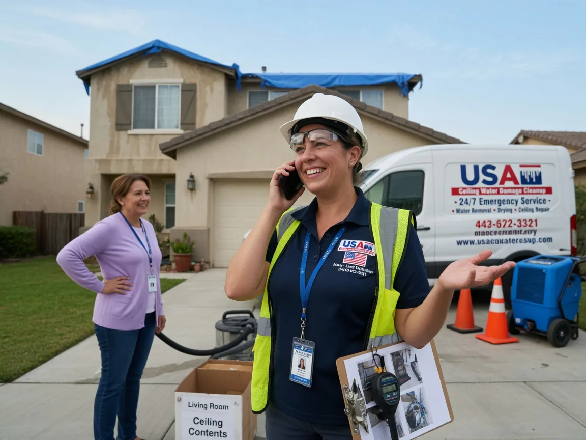 Ceiling Water Damage Restoration Creve Coeur, IL FAQs